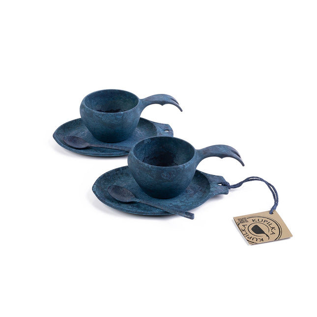 Kupilka Slow Down Gift Set (Various Colours) Blueberry By Kupilka Eco Dishware