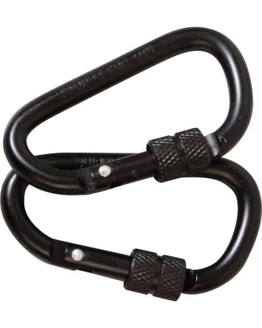 Kombat UK Locking Carabiner Pairs - 8mm By Kombat UK