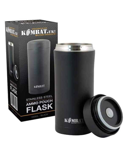 Kombat UK 330ml Flask - Black By Kombat UK