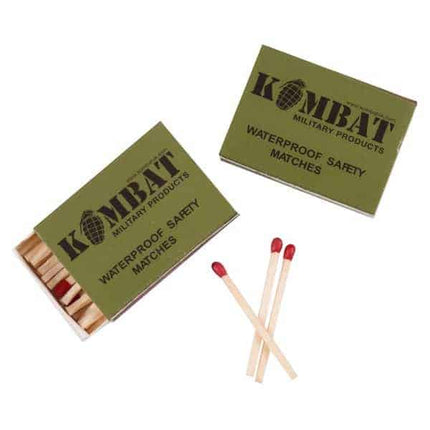 Kombat UK Waterproof Matches (Pack of Four) By Kombat UK