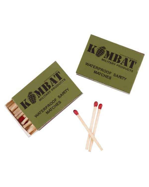 Kombat UK Waterproof Matches (Pack of Four) By Kombat UK