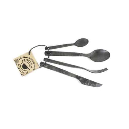 Kupilka Eco Cutlery Set (Various colours) Black By Kupilka Eco Dishware