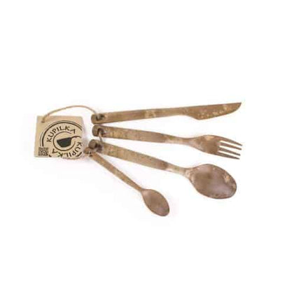 Kupilka Eco Cutlery Set (Various colours) Brown By Kupilka Eco Dishware