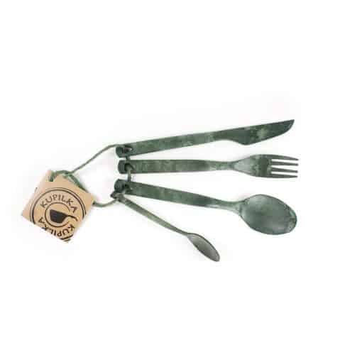 Kupilka Eco Cutlery Set (Various colours) Conifer By Kupilka Eco Dishware