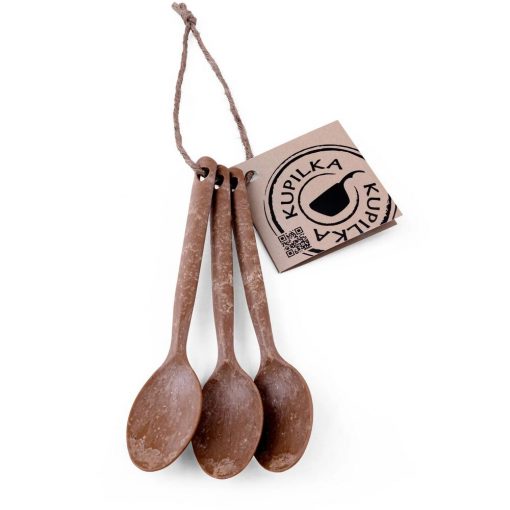 Kupilka Tea Spoon Set (Various Colours) Brown By Kupilka Eco Dishware