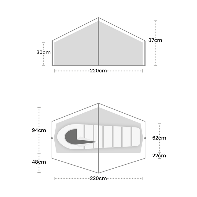 Terra Nova Laser Compact 1 Tent With Footprint By Terra Nova | Wild Country