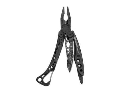 Leatherman Skeletool® Pocket Multi-Tool - Topographical (Black) By Leatherman Multi Tools