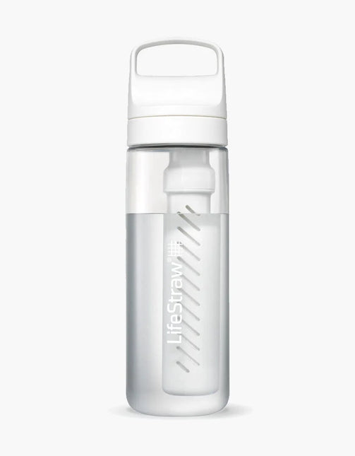 LifeStraw Go Tritan Renew 650ml Bottle Polar White Clear By LifeStraw