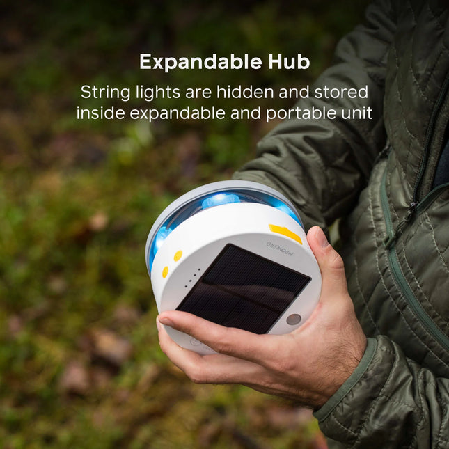 Luci Solar String Lights: Color 18' (USBC) By MPowerd