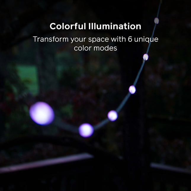 Luci Solar String Lights: Color 18' (USBC) By MPowerd