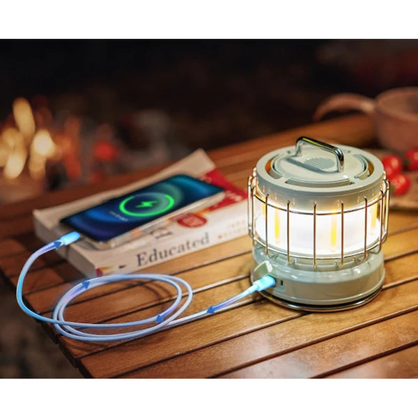 Flextail MAX LANTERN - 3-in-1 Vintage Lantern with Flame with humidifier By Flextail Gear