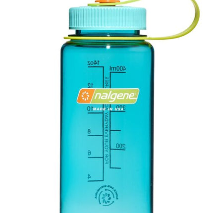 Nalgene 16oz 0.5L Wide Mouth Sustain Bottle Cerulean By Nalgene