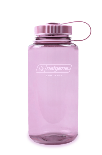 Nalgene 32oz / 1L Wide Mouth Sustain Water Bottle Cherry Blossom By Nalgene