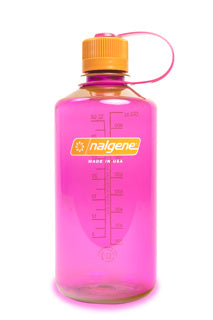 Nalgene Sustain Narrow Mouth Bottle 1L - Various Colours Flamingo Pink By Nalgene