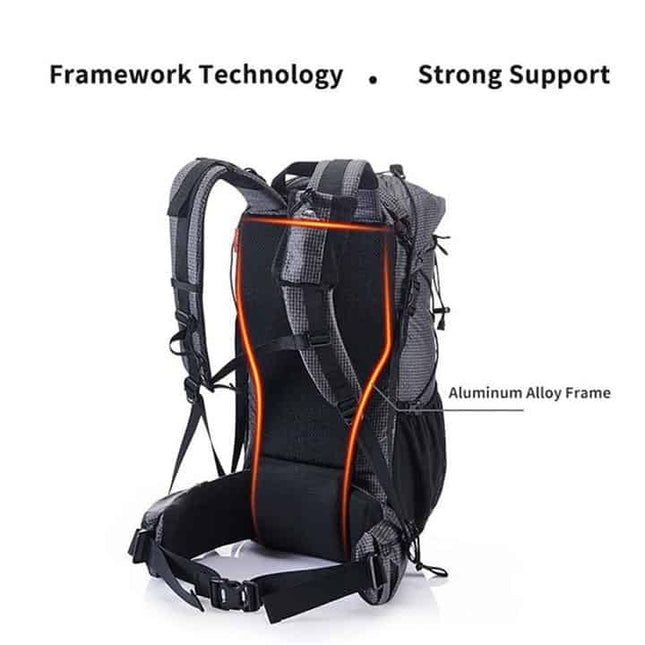 Naturehike Rock 60L+5L With Rain Cover Backpack By NatureHike