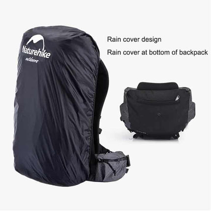 Naturehike Rock 60L+5L With Rain Cover Backpack By NatureHike