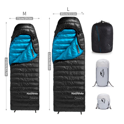 Naturehike Duck Down Sleeping Bag - Various Sizes By NatureHike