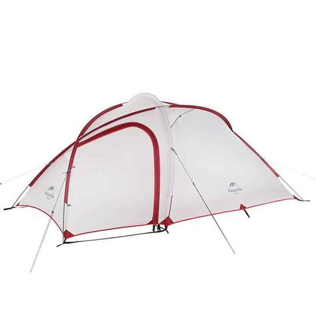 Naturehike Hiby 2-3 Person Tent (Grey/Red) By NatureHike