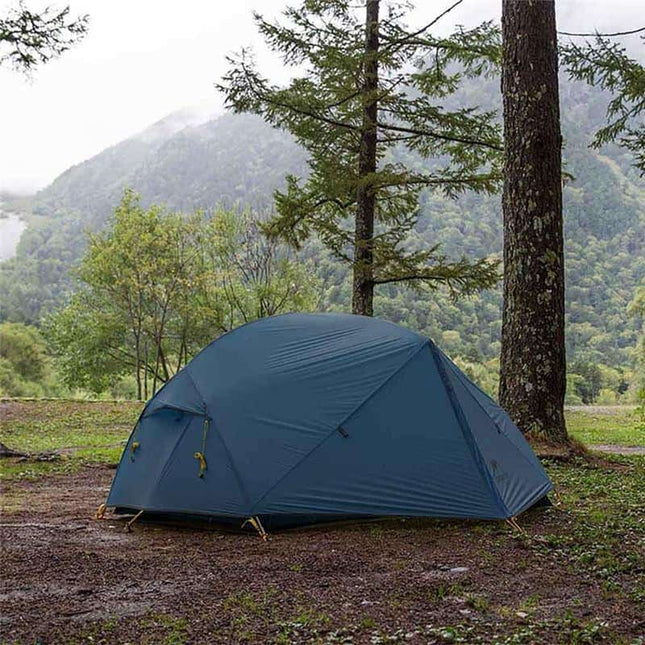 Naturehike Mongar Ultralight 2 Man Tent (Blue with Mat) By NatureHike