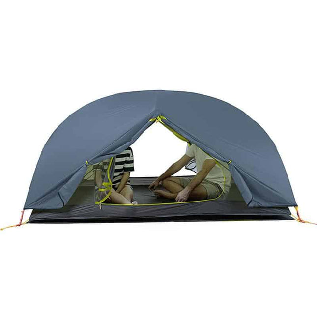 Naturehike Mongar Ultralight 2 Man Tent (Blue with Mat) By NatureHike