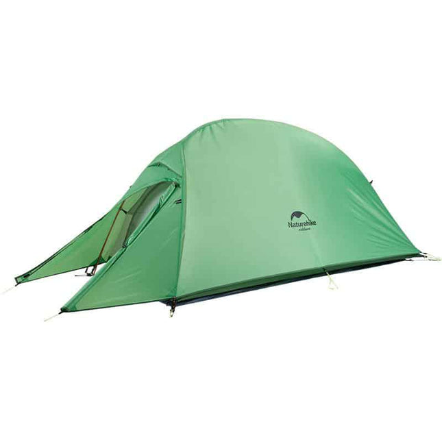 Naturehike Outdoor Camping CloudUp Tent 201T Green with Mat By NatureHike