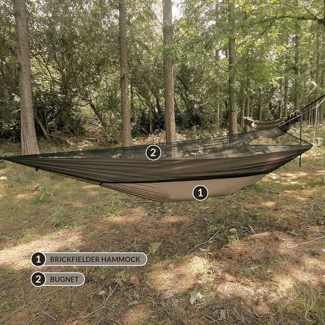 Onewind Bridge Hammock Mosquito Net (Brickfielder Bugnet) By Onewind Outdoors