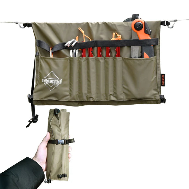 Onewind Camping Tool Roll-Up Pouch By Onewind Outdoors