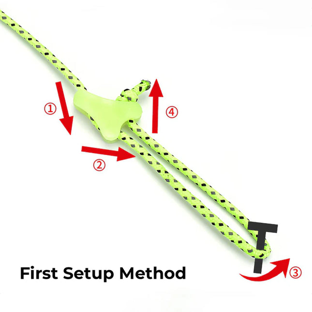 Onewind Fluorescent Guyline Adjuster x 20 By Onewind Outdoors