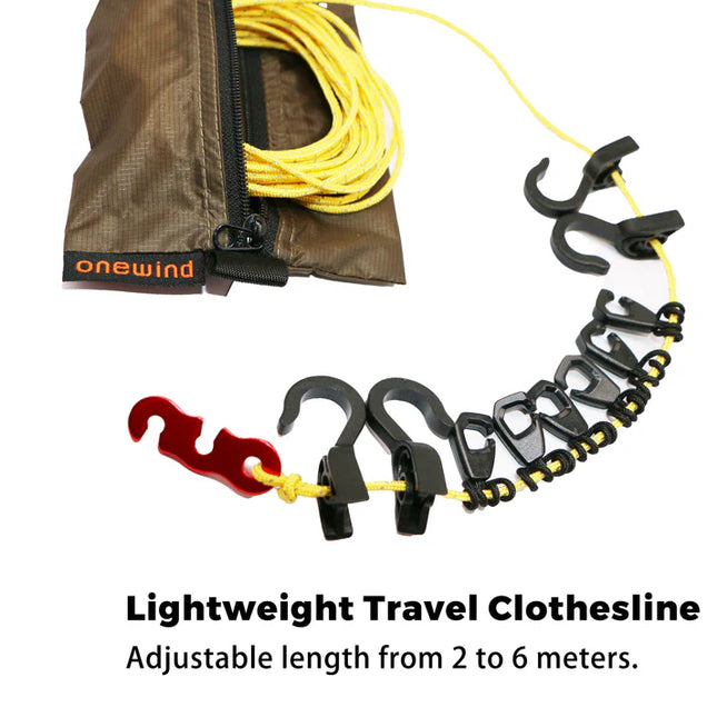 Onewind Lightweight Travel And Camping Clothesline By Onewind Outdoors