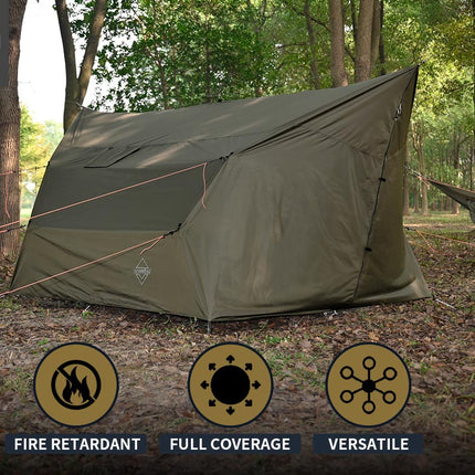 Onewind Penumbra Hot Tent Tarp- Forest Green By Onewind Outdoors