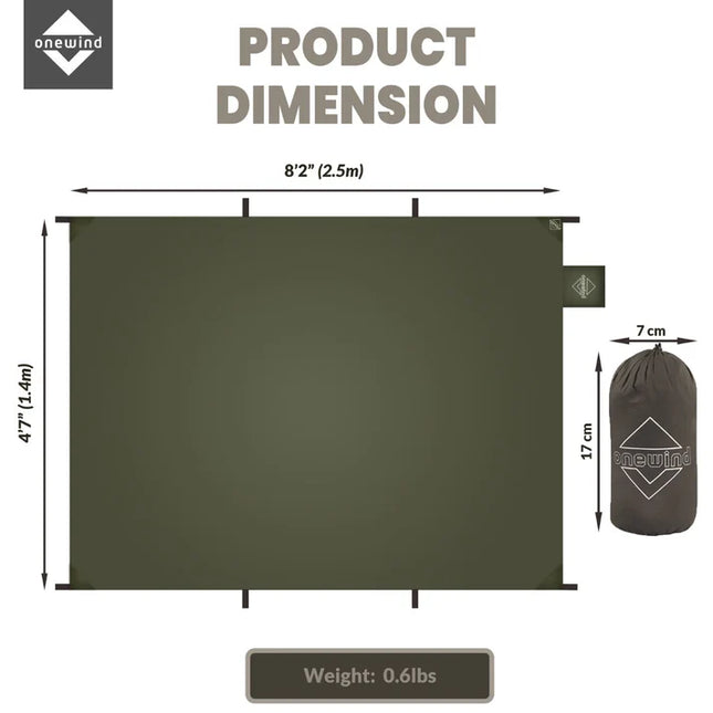 Onewind Ultralight Ground Sheet / FootPrint By Onewind Outdoors