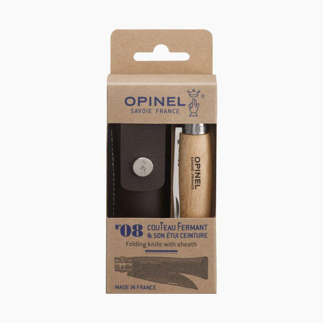 Opinel N 08 Stainless Steel with sheath By Opinel knives