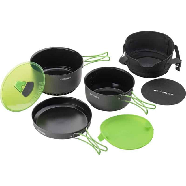 Optimus Terra Camp 4 Pot Set By Optimus Outdoors