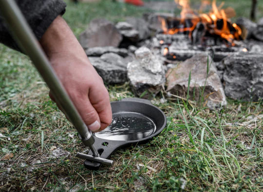 Petromax Cast-Iron Campfire Skillet By PetroMax