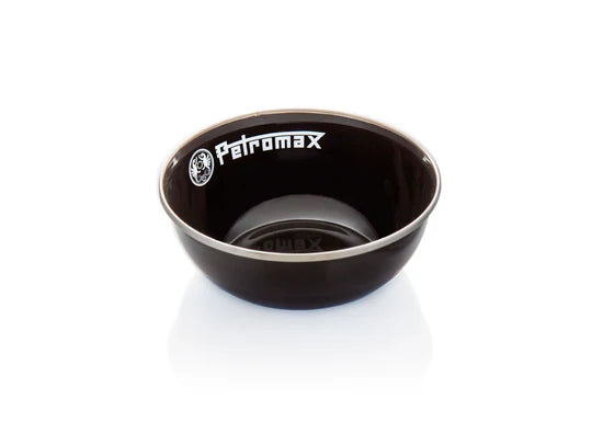 Petromax Set of 2 Enamel Bowls - Black (Various Sizes) Medium By PetroMax