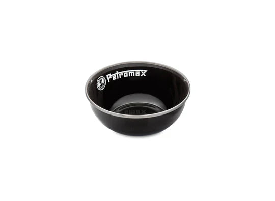 Petromax Set of 2 Enamel Bowls - Black (Various Sizes) Small By PetroMax