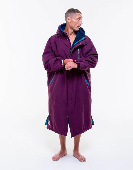 Red Original EVO Long Sleeve Changing Robe - Mulberry Wine By Red Paddle Co