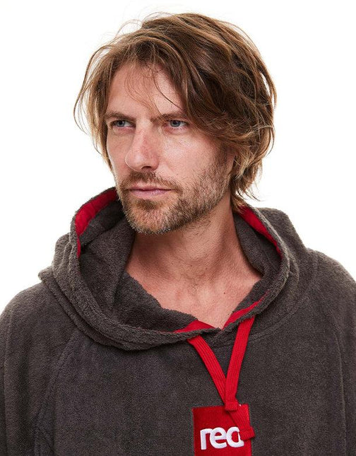 Red Original Quick Dry Microfibre Changing Robe - Grey By Red Paddle Co