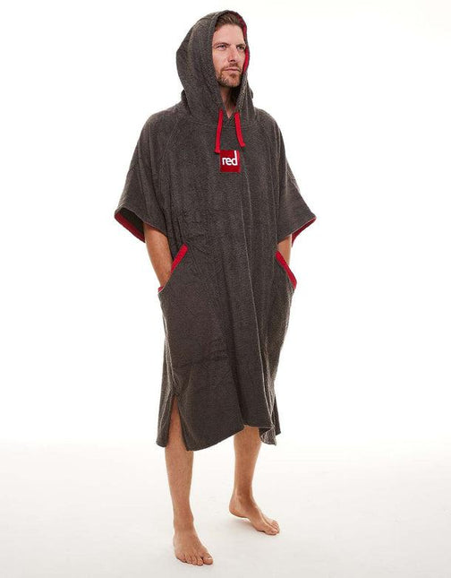 Red Original Quick Dry Microfibre Changing Robe - Grey By Red Paddle Co