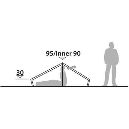 Robens Chaser 1 Man Tent By Robens outdoors