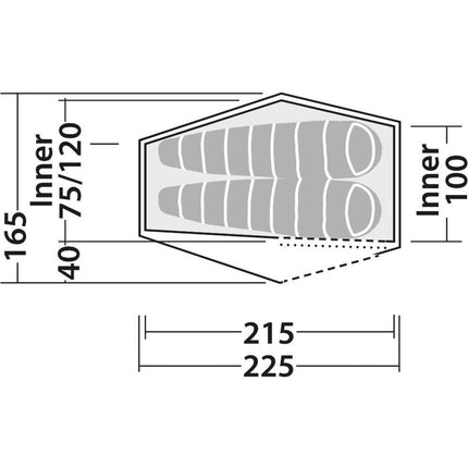 Robens Chaser 2 Tent (2 Man) By Robens outdoors