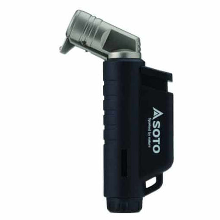 SOTO Micro Torch Horizontal (Various Colours) Black By Soto Outdoors