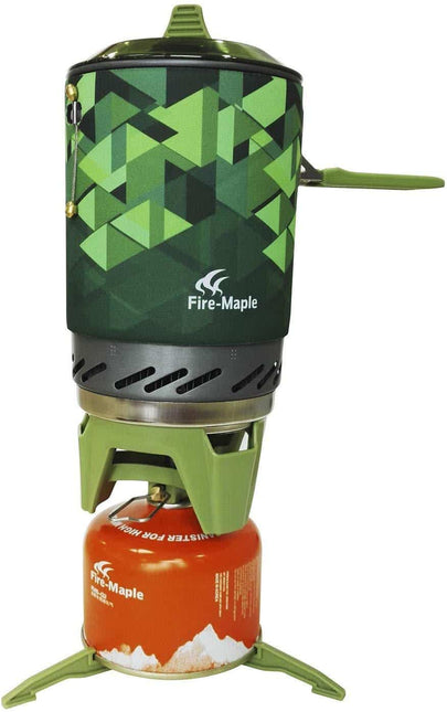 Fire Maple Fixed-Star X2 Personal Cooking System (Various Colours) Green By Fire Maple Gear