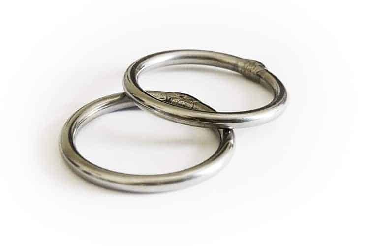 Steel Hammock Rings (x2) By DD Hammocks