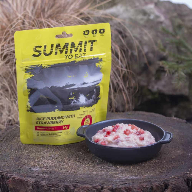 Summit To Eat Rice Pudding with Strawberry By Summit To Eat