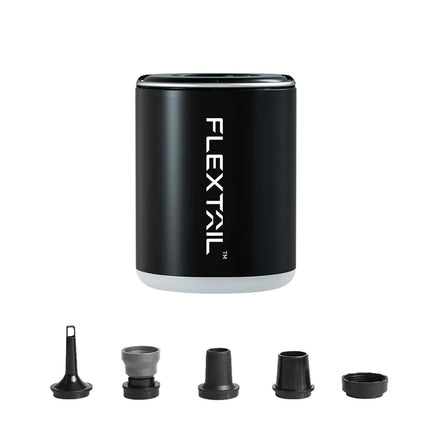 Flextail Tiny Pump 2X 3-in-1 Pump With Camping Lamp Black By Flextail Gear