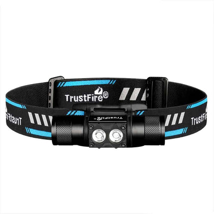 Trustfire H5R Headlamp 600 Lumens 18650 Battery Light IP68 By Trust Fire