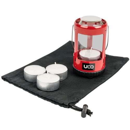 UCO Mini Candle Lantern Kit Red By UCO