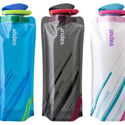 Vapur Wide Mouth 700ml Folding Water Bottle (Various Colours) By Vapur