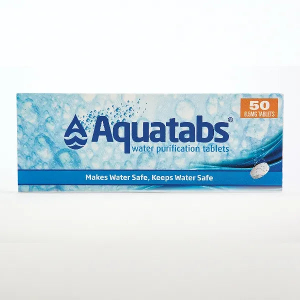 Aquatabs Water Purification Tablets (50) By BCB International